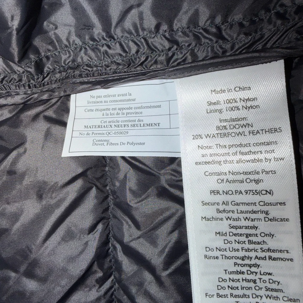 Eddie Bauer Mens Sz XL  Puffer Full Zip Packable Down Insulated Jacket - Picture 6 of 12